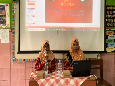 Sinergi DWP Kemenag Gresik dan MIN 1 dalam Gerakan Bunda Modiis di MIN 1 Gresik