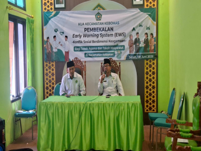 KUA Kebomas Siagakan Early Warning System untuk Redam Potensi Konflik Keagamaan