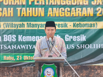 Wujudkan Tata Kelola Bersih, Kemenag Gresik Perkuat Validitas LPJ BOS Madrasah dan BOP RA di 715 Lembaga