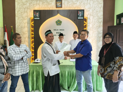 Tepat Hari Santri, Lahan 162 m2 Musholla Nur Iman Gempolkurung Resmi Berstatus Wakaf&nbsp;