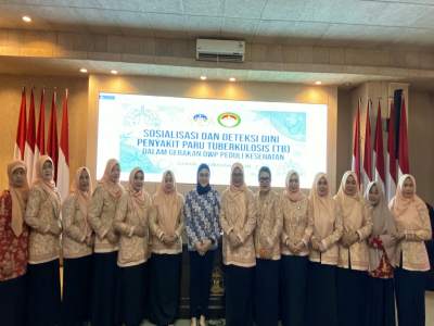 Hadiri Sosialisasi TB Paru, DWP Kemenag Gresik Perkuat Ketahanan Kesehatan Keluarga&nbsp;