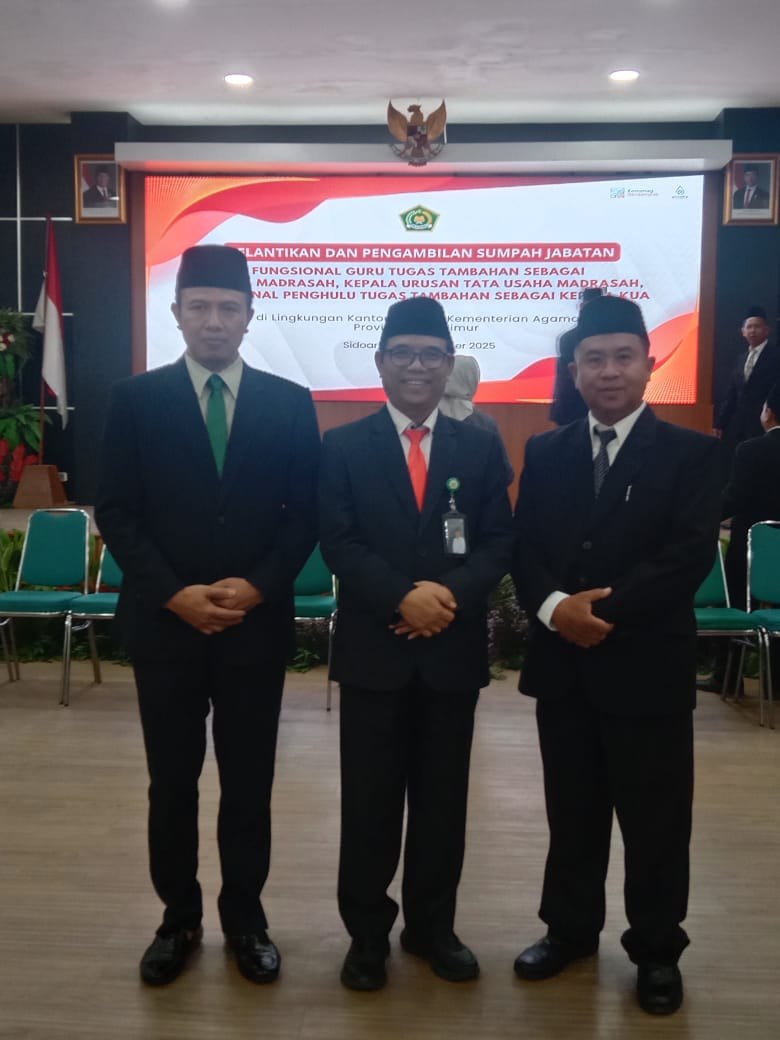 MIN 2 Gresik Sambut Kepemimpinan Baru: Sugito S.Pd. Resmi Jabat Kepala Madrasah