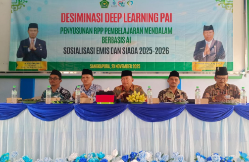 Kemenag Gresik Gelar Workshop Pembelajaran Mendalam dan Penyusunan RPP Berbasis AI