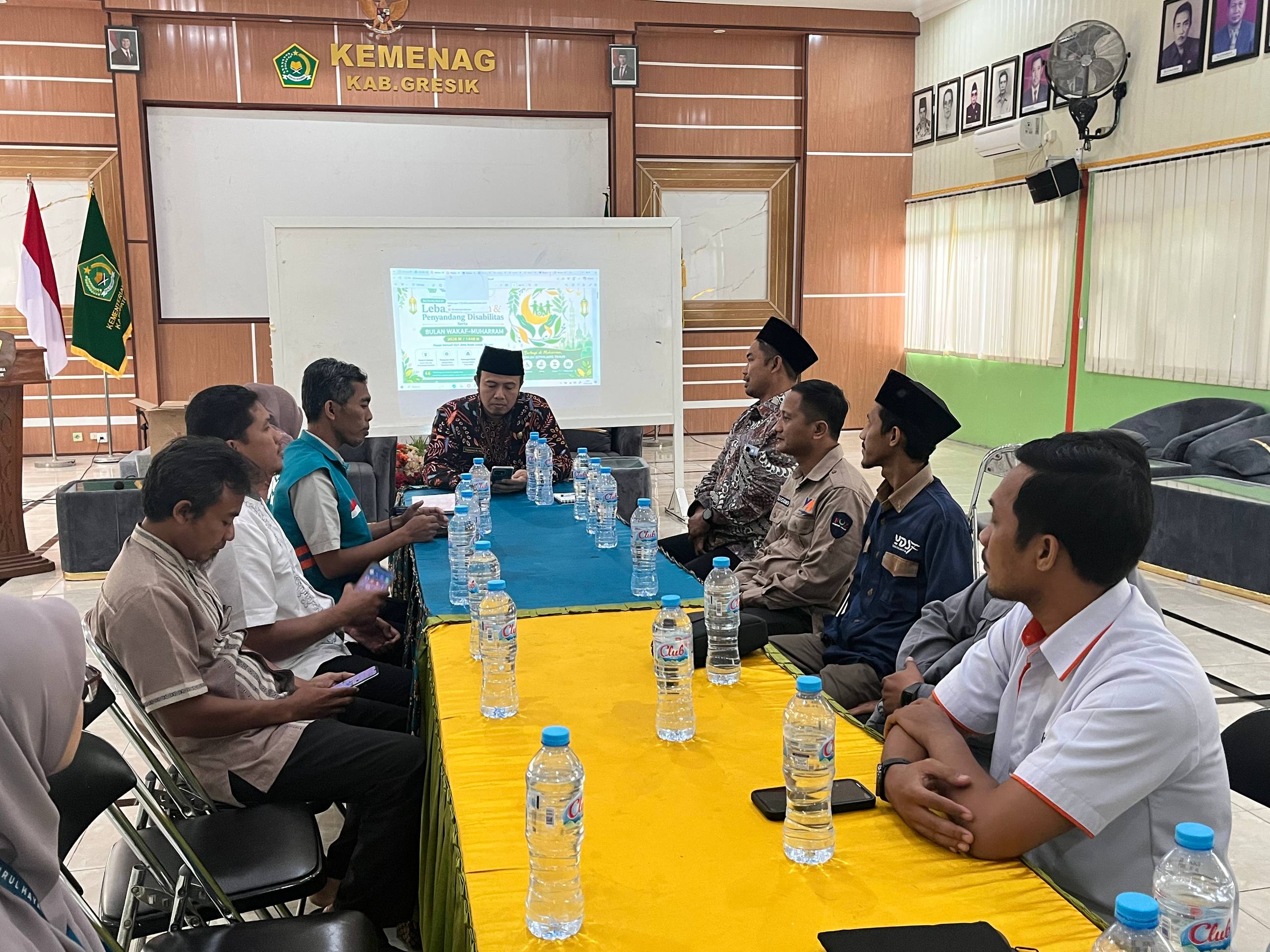 Perkuat Kolaborasi dengan LAZ, Kemenag Gresik Matangkan Program Lebaran Yatim dan Bulan Wakaf
