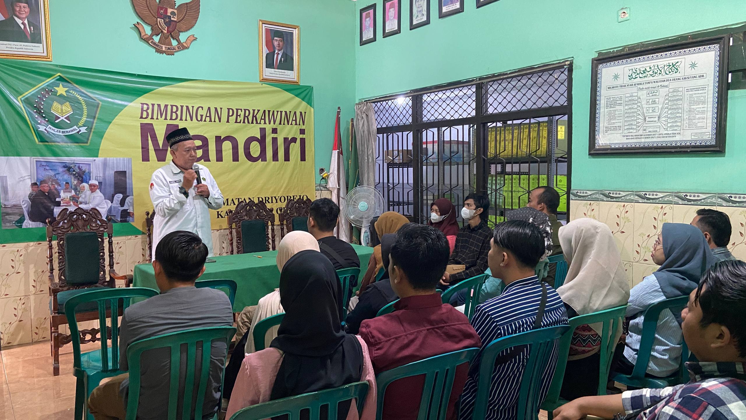 KUA Driyorejo Gelar Rapak dan Suscatin untuk 15 Pasangan Calon Pengantin