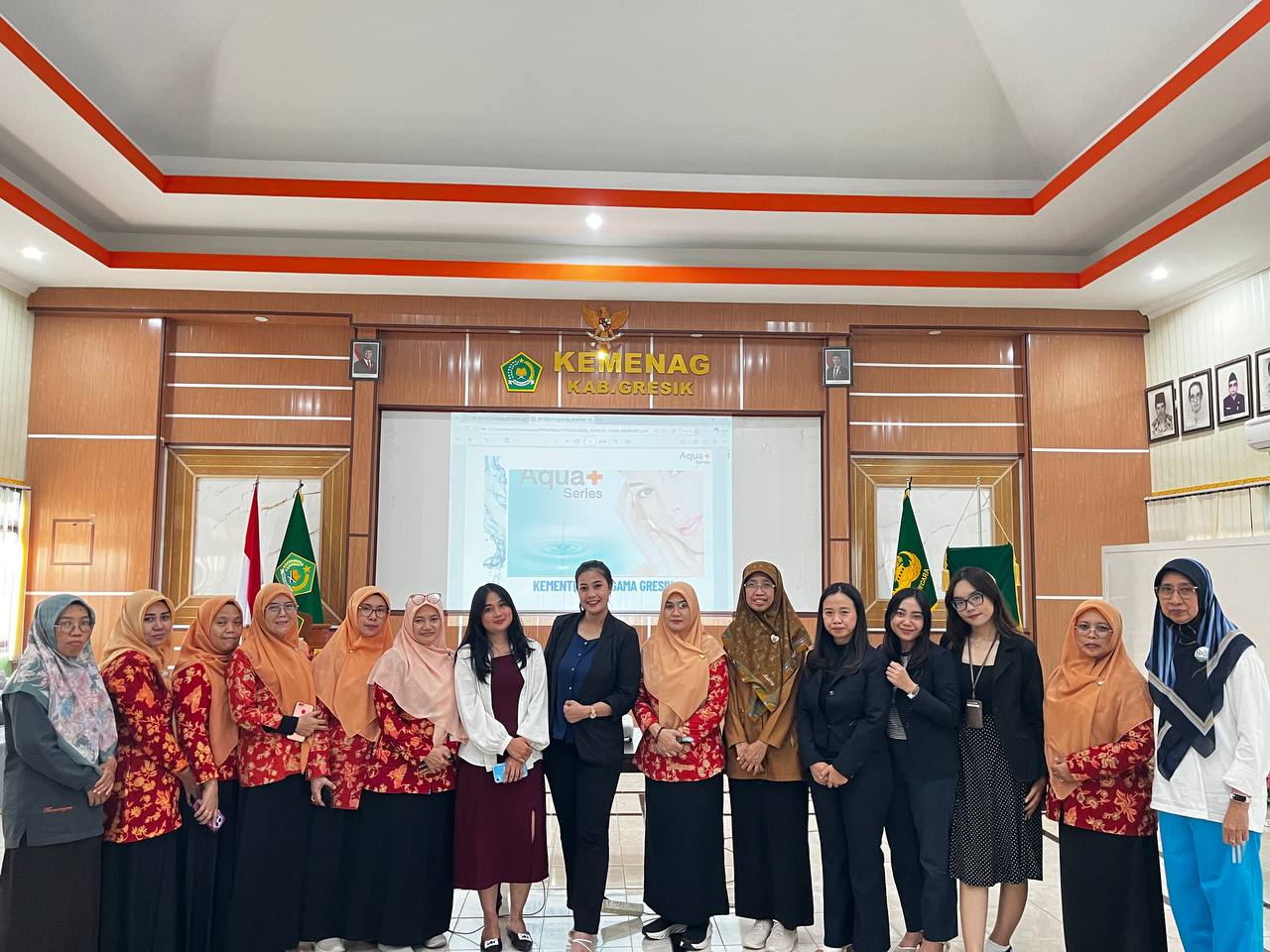 DWP KEMENAG GRESIK GELAR JUM’AT BERKAH DAN SOSIALISASI KECANTIKAN