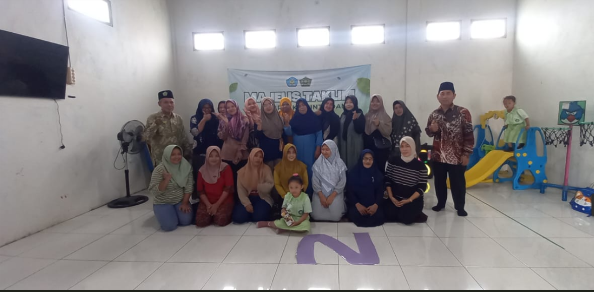 KUA Kedamean Edukasi Wali Murid KB Cinta Damai Tentang Filosofi Bulan Rajab