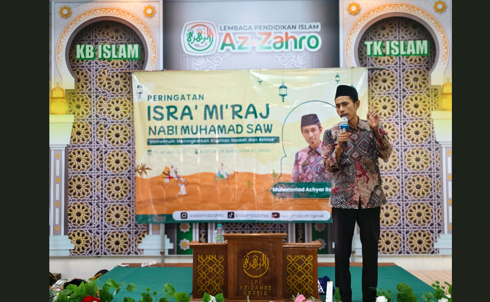 KUA Menganti Perkuat Karakter Siswa Melalui Peringatan Isra Mikraj