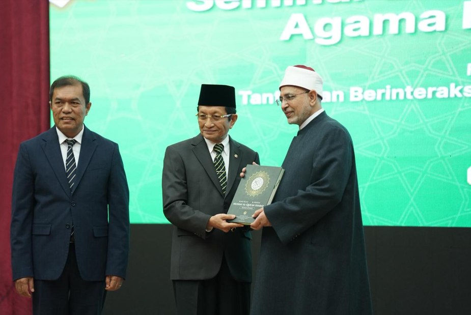 Menag di Al-Azhar Kairo: Merusak Lingkungan Menyimpang dari Tujuan Ibadah