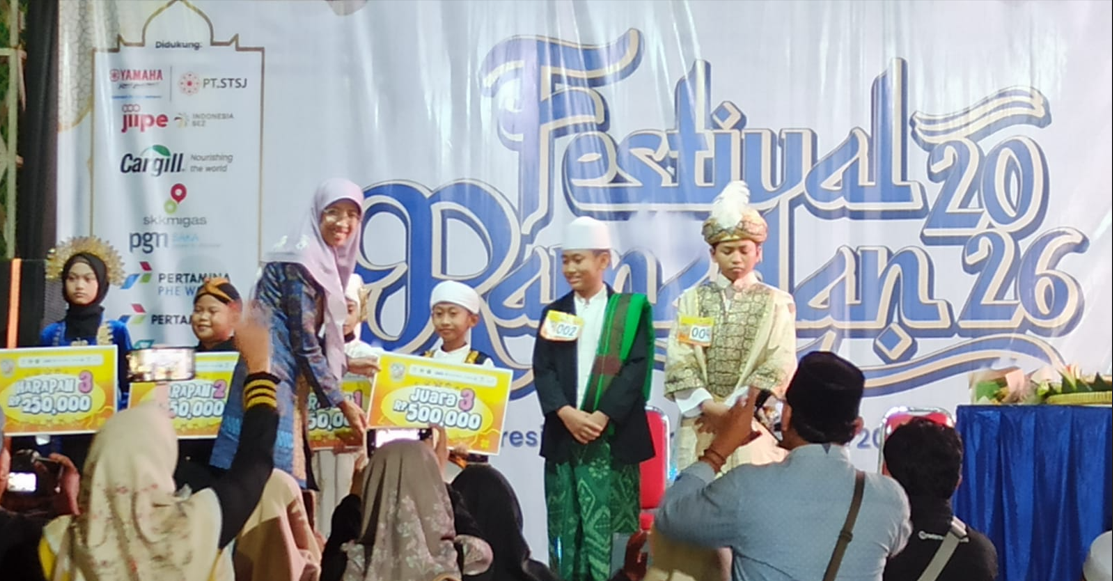 Kemenag Gresik dan Jawa Pos TV Berkolaborasi Wadahi Bakat Siswa Madrasah di Festival Ramadan 2026