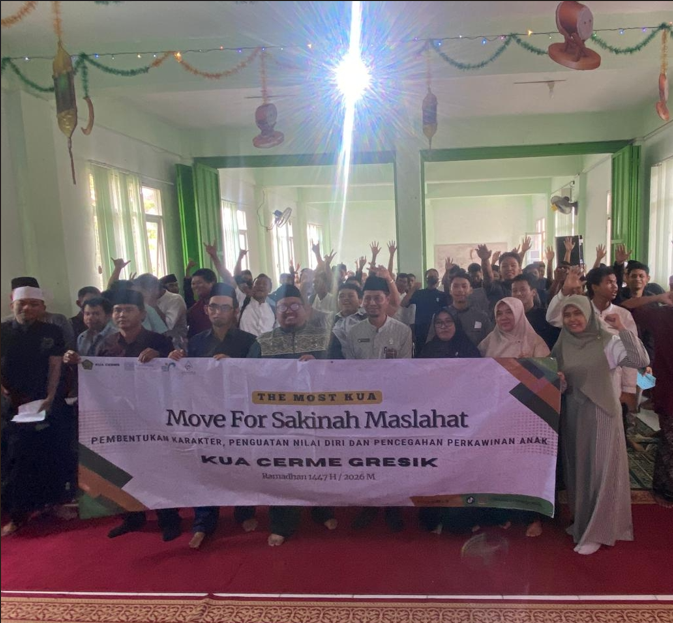 KUA Cerme Laksanakan Program The MOST KUA: Move For Sakinah Maslahat Bagi Siswa SMK Muhammadiyah 3 Gresik