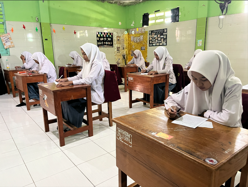 Kemenag Gresik Laksanakan Monitoring dan Evaluasi Ujian Madrasah Aliyah