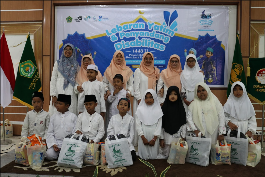 Sinergi DWP Kemenag Gresik: Hadirkan Ruang Setara untuk Kemandirian Anak Yatim dan Disabilitas 
