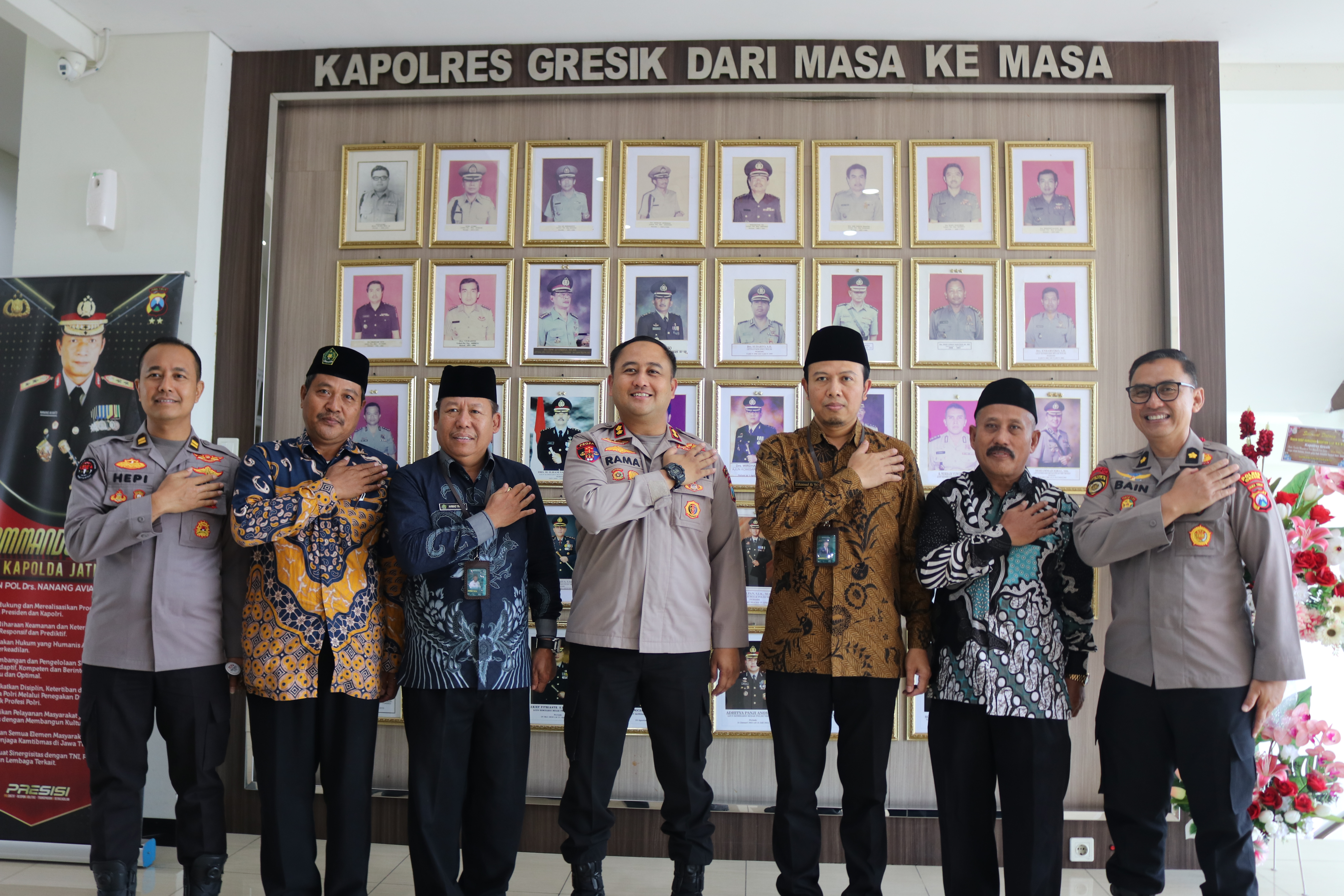 Kemenag dan Polres Gresik Bersatu Perkuat Karakter Generasi Muda Religius yang Taat Hukum 
