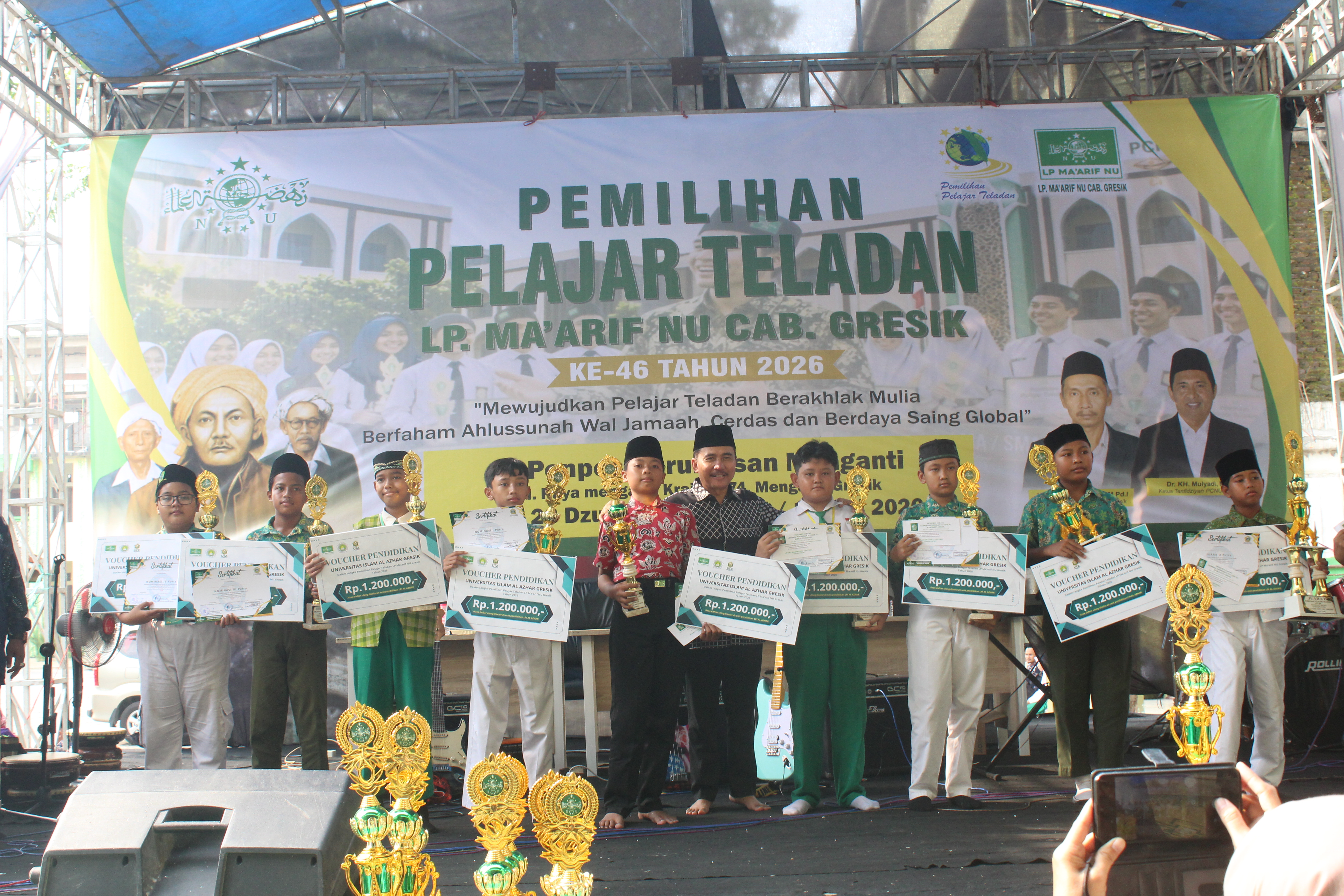 Kemenag Gresik Kawal Final Pemilihan Pelajar Teladan LP Ma’arif NU Ke-46