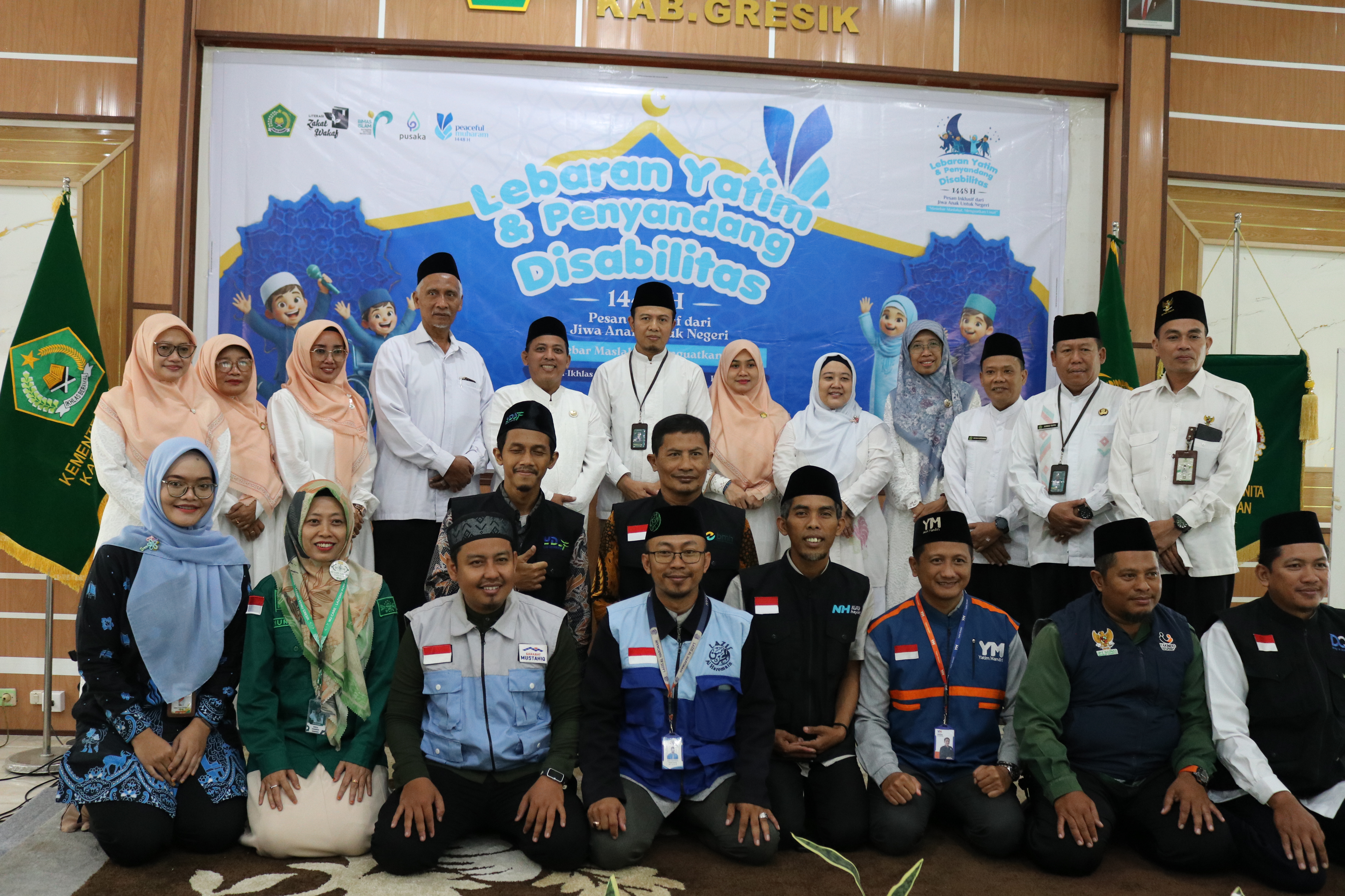 950 Paket Sekolah Mengiringi Perubahan Besar: Anak Yatim dan Disabilitas Kini Menjadi Subjek Pemberdayaan