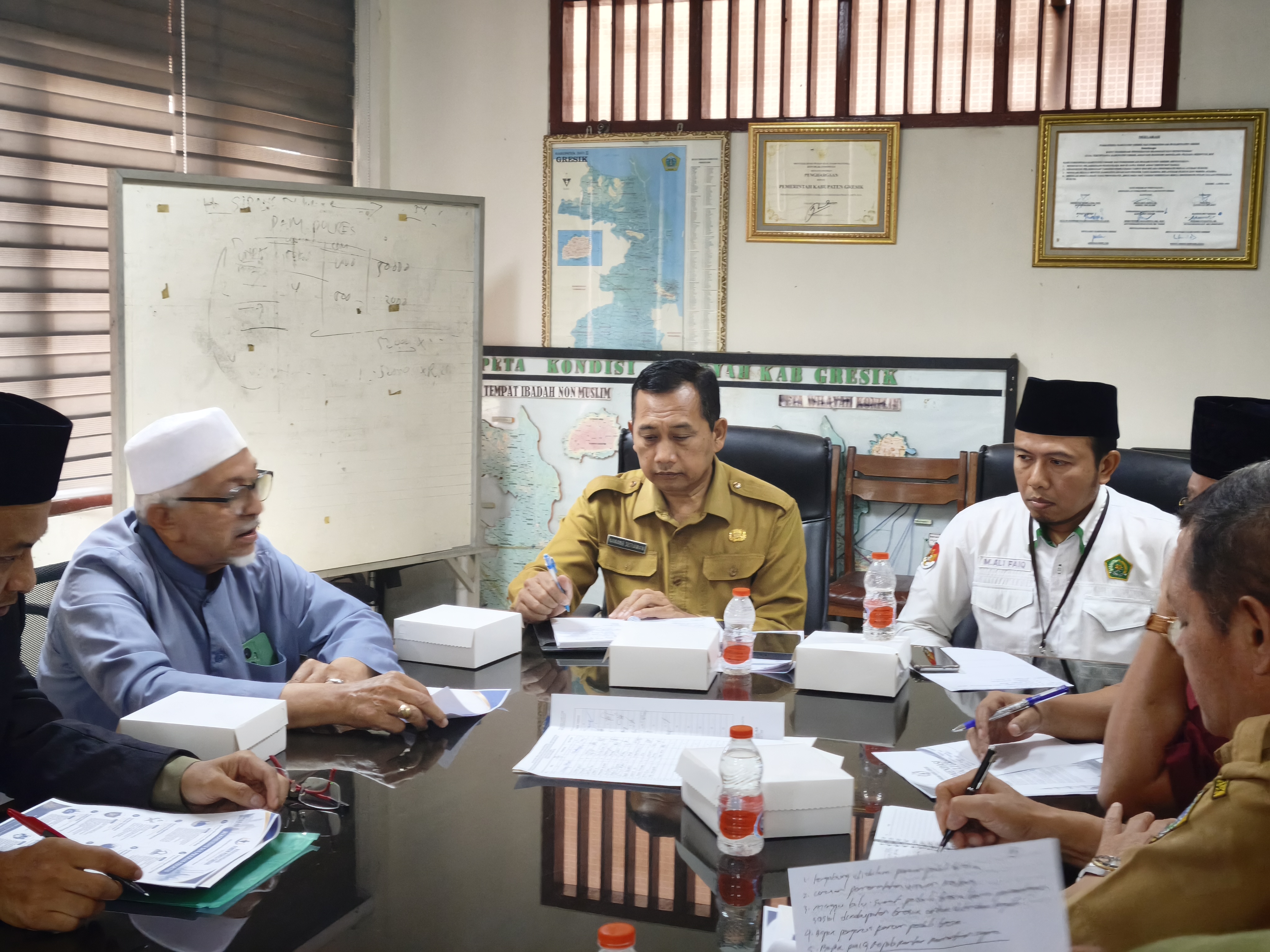 Sinergi Kemenag dan Bakesbangpol Gresik, Kemenag Gresik Integrasikan Bimbingan Catin Dukung Gerakan Gresik Peduli&nbsp;