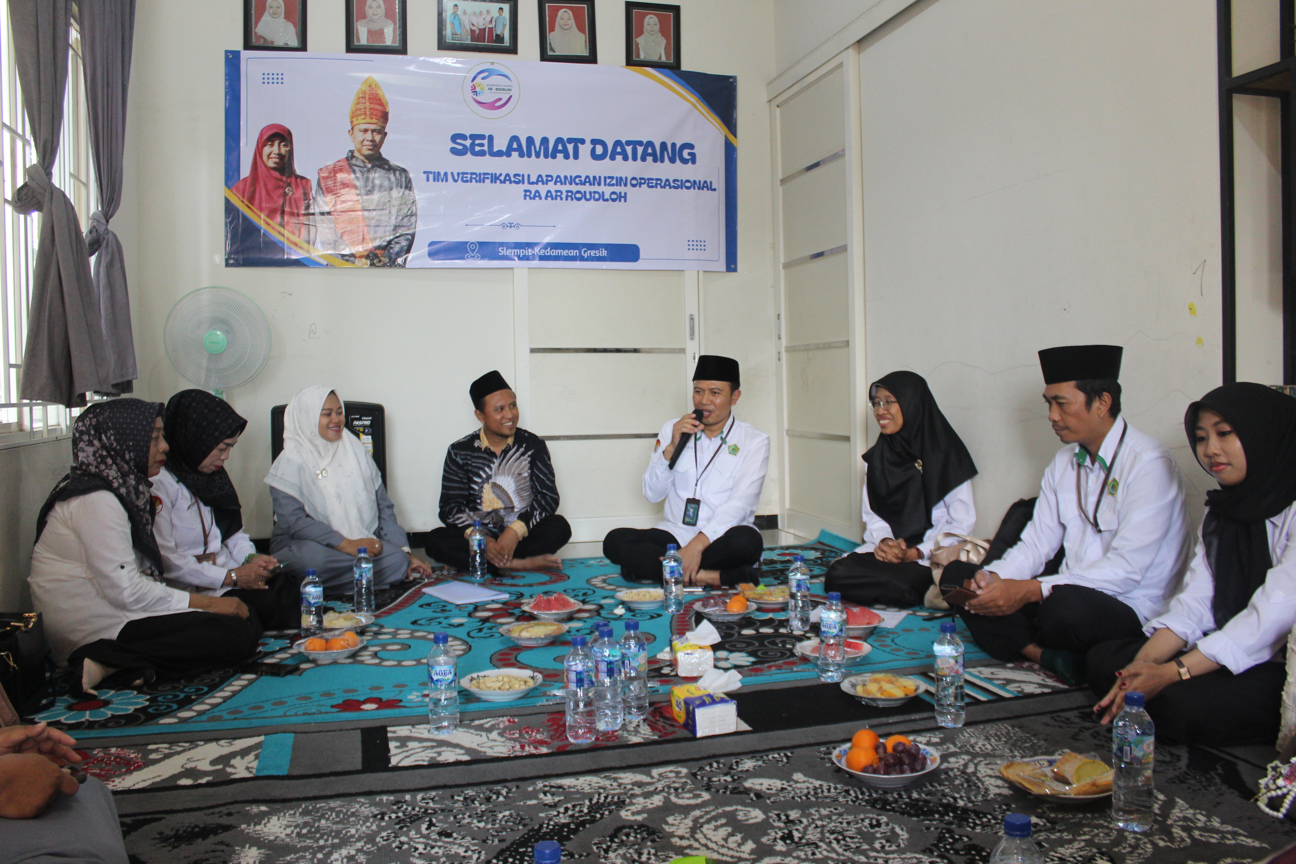 Kemenag Gresik Laksanakan Verifikasi Lapangan Izin Operasional RA Ar-Roudloh