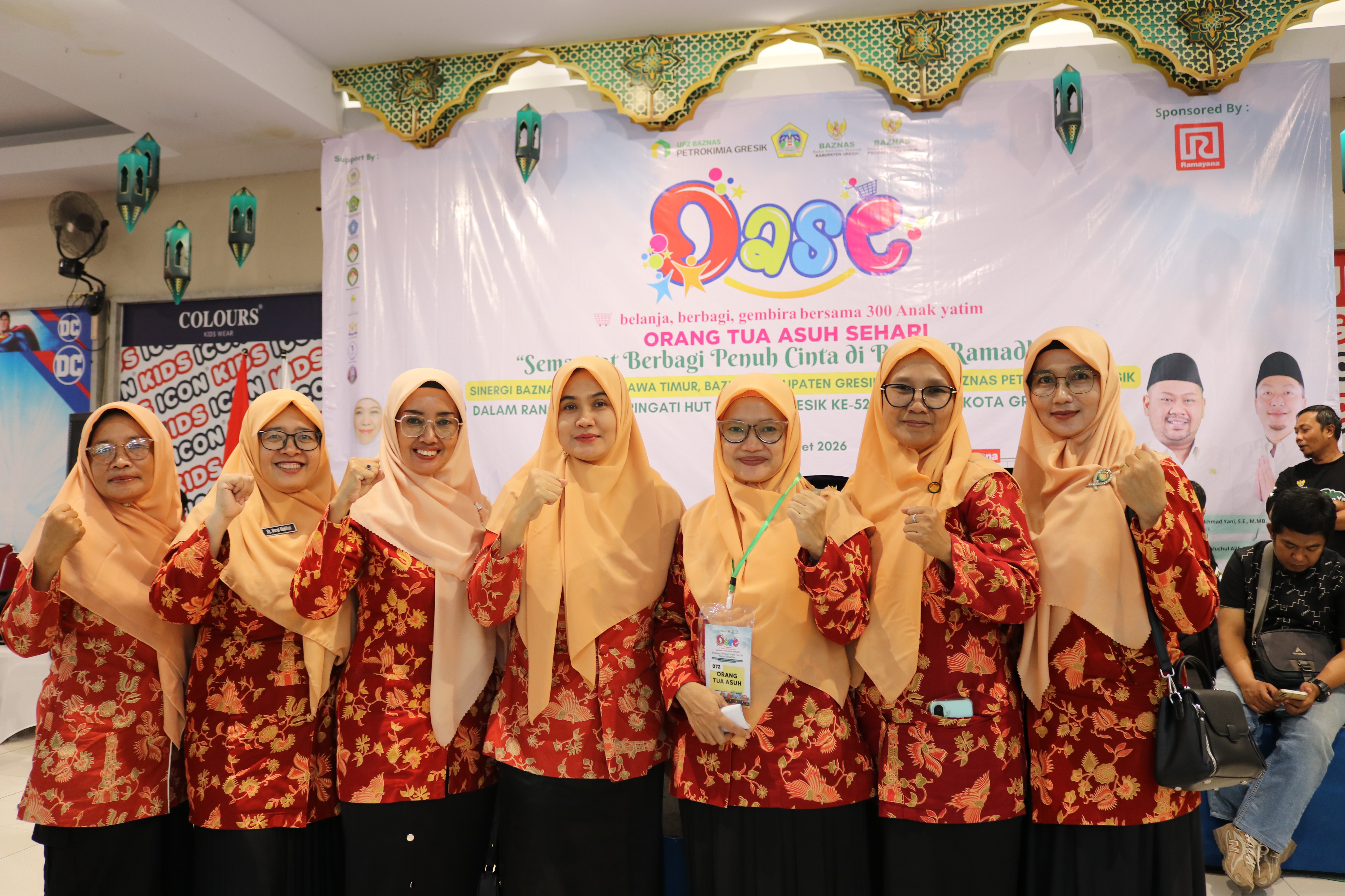 Baznas Gresik Gandeng Pemkab danKemenag Gresik Gelar Program Orang Tua Asuh Sehari