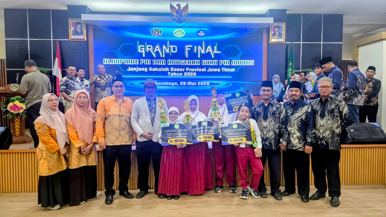 SD YIMI Full Day School Gresik Raih Empat Penghargaan Olimpiade PAI Jawa Timur
