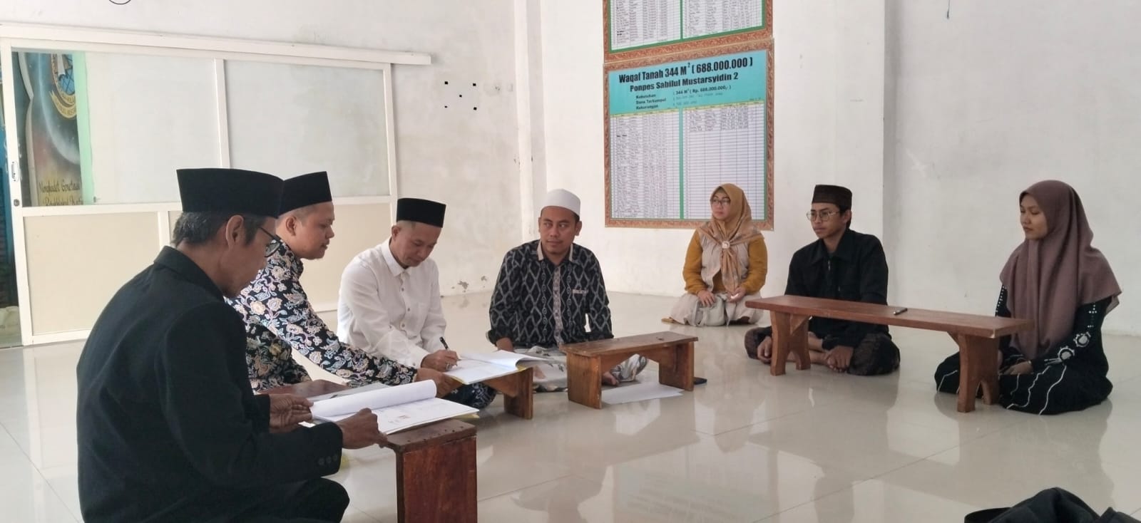 Dorong Kemaslahatan Umat, Tiga Bidang Tanah di Menganti Resmi Diwakafkan untuk Pendidikan Al-Qur’an 