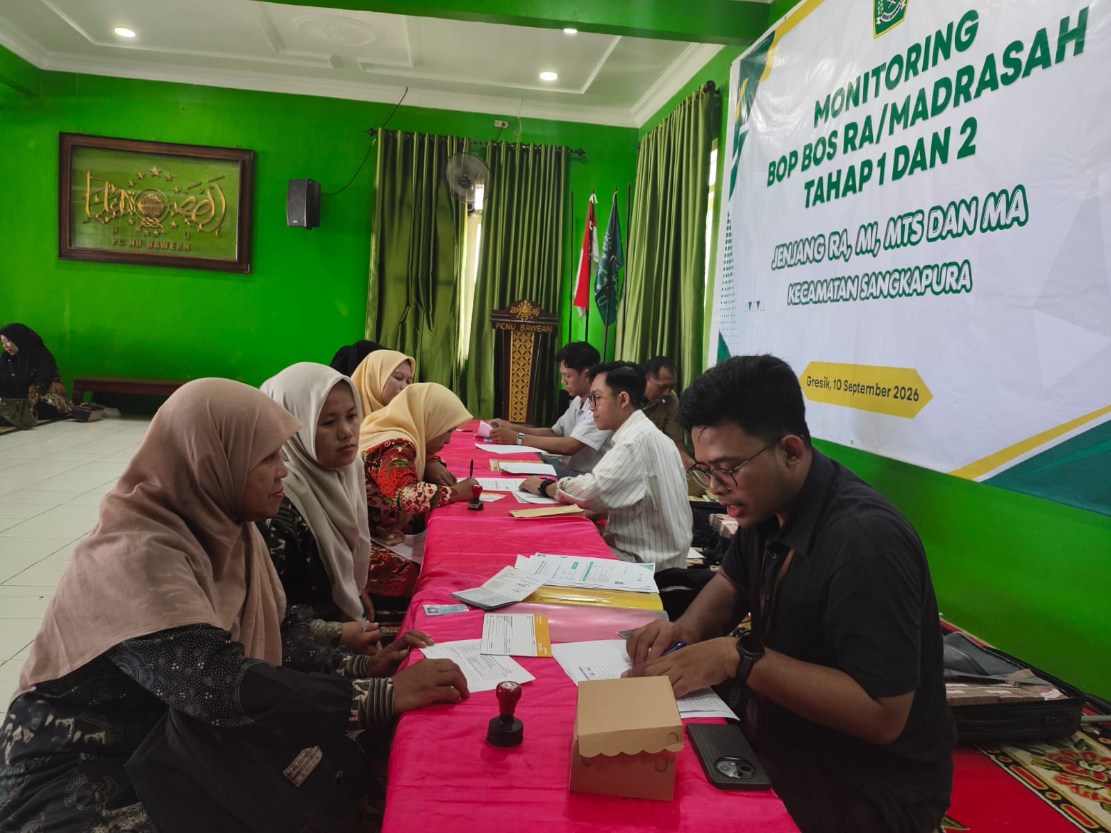 Kawal Akuntabilitas Anggaran, 123 Madrasah di Bawean Diverifikasi 