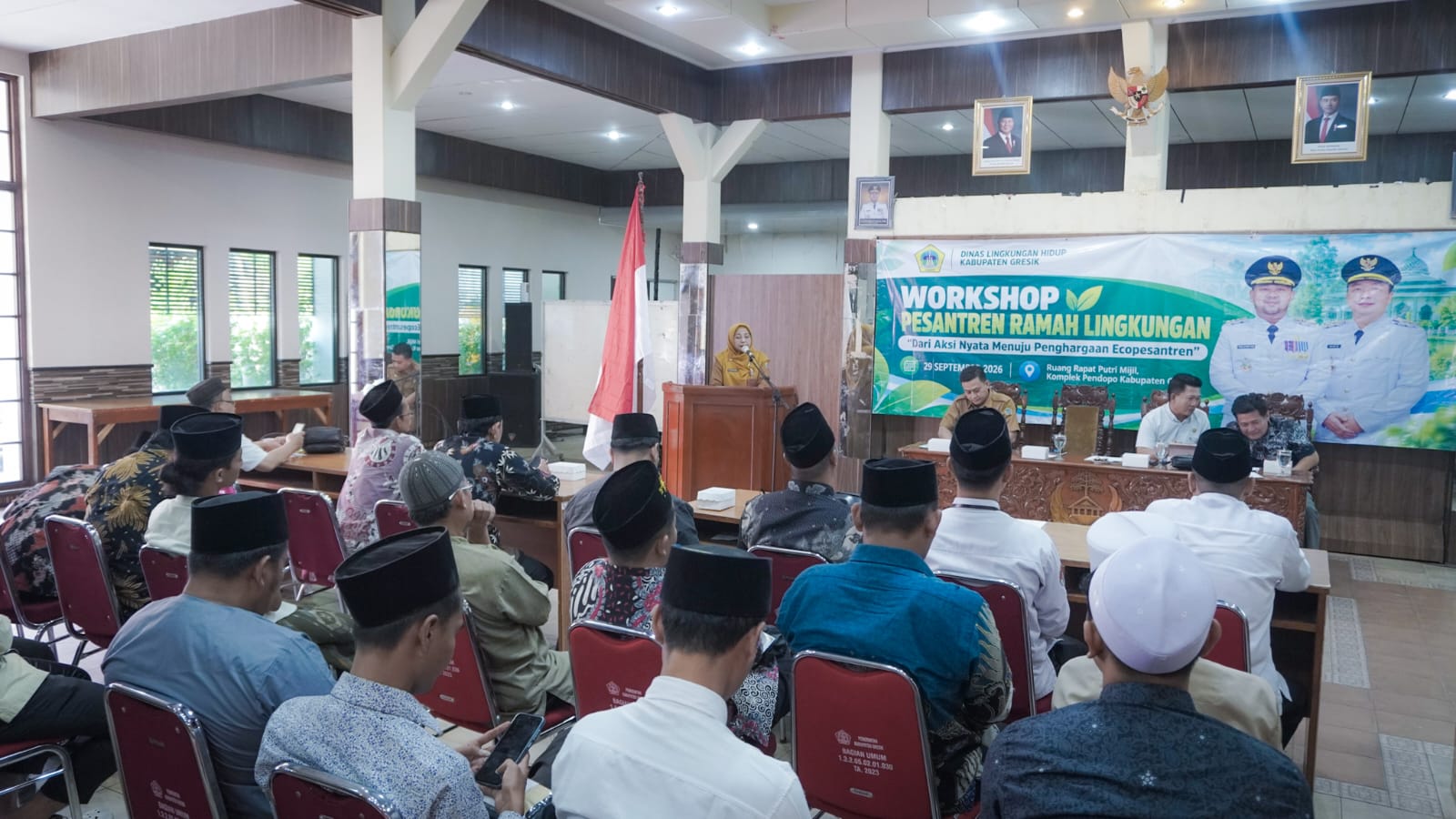 Sinergi Kemenag dan DLH Gresik, Perkuat Gerakan Pesantren Ramah Lingkungan Berbasis Ekoteologi 