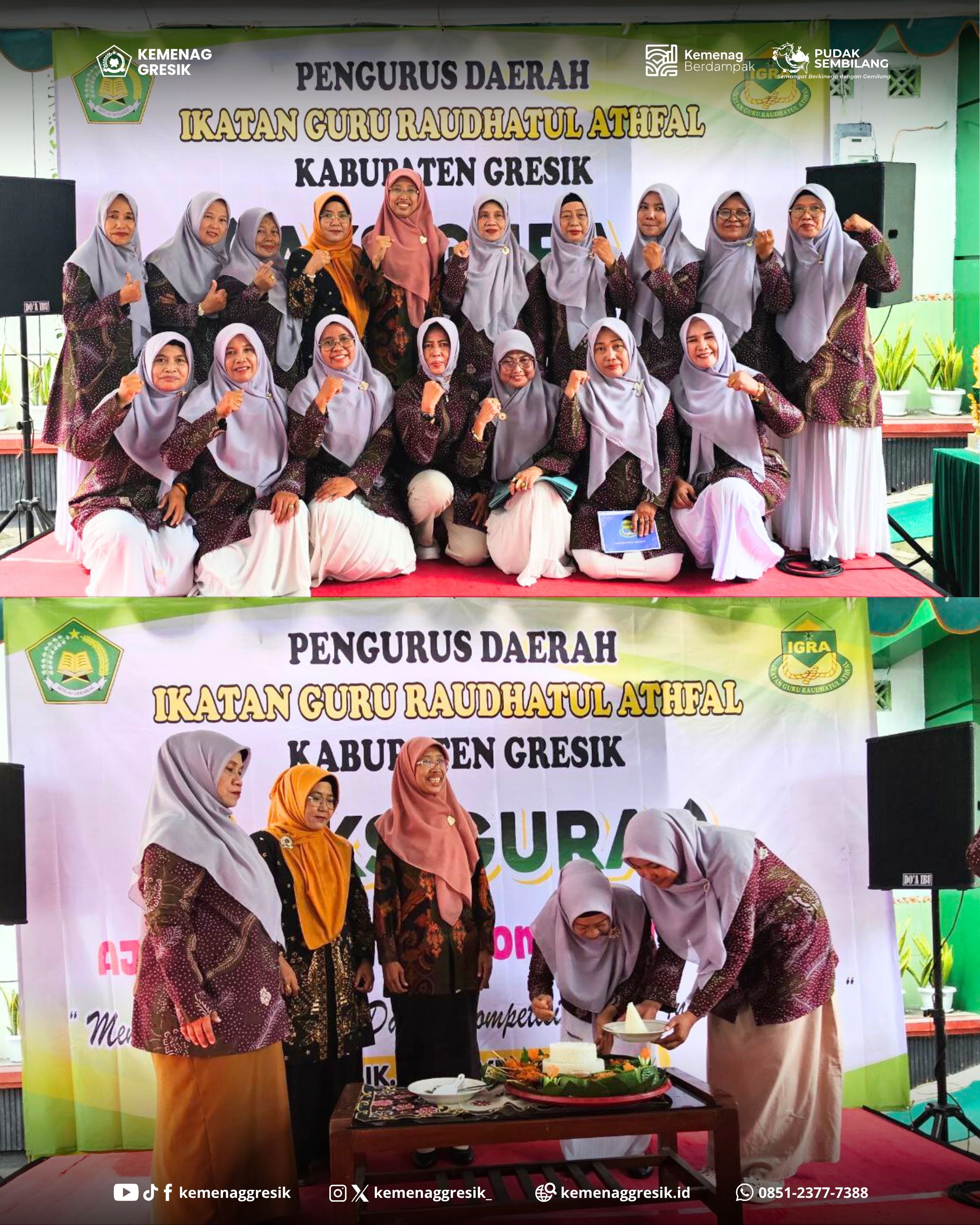 ITHLAQ Hari Santri Nasional 2025: Kemenag Gresik hadir di PP. Tebuireng Jombang