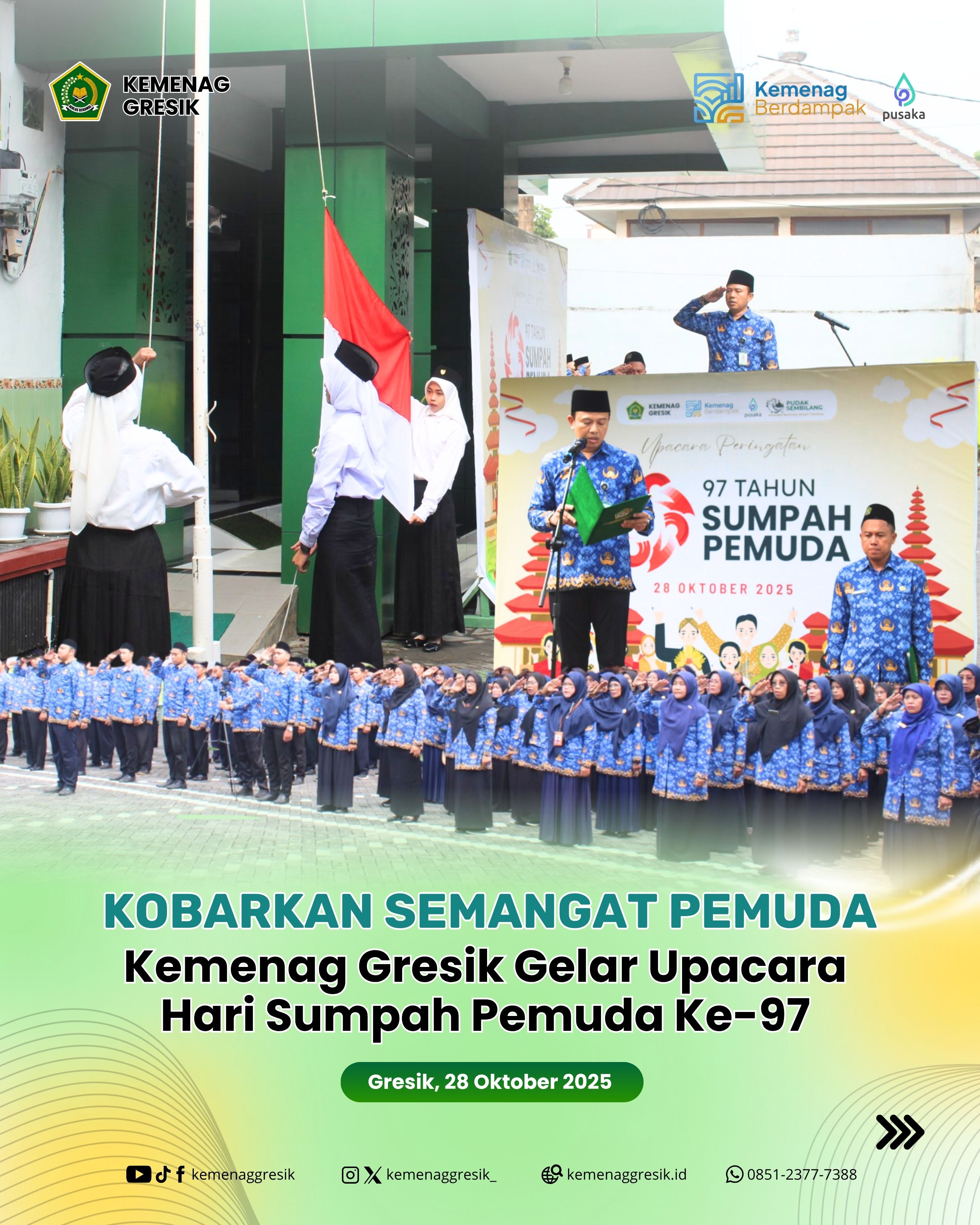 17 PPPK Tahap II Kemenag Gresik Resmi Dilantik, Siap Berkhidmat dan Perkuat Layanan Umat