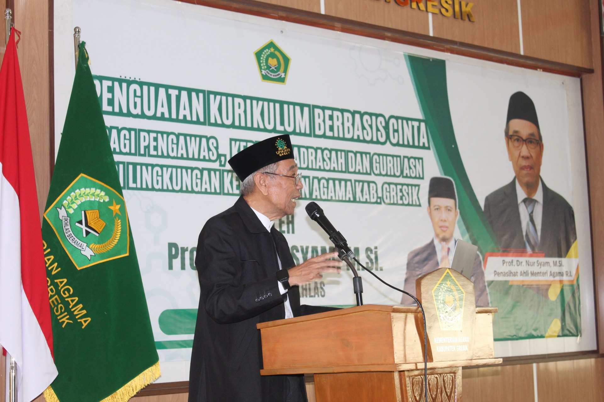 Penasehat Ahli Menteri Agama RI : Perkuat Landasan Penguatan Kurikulum Berbasis Cinta (KBC) dengan Pespektif Sosio-Filosofi  