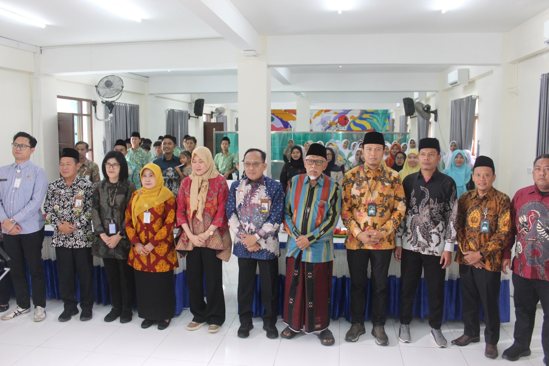 Kemenag Gresik Pantau Pelaksanaan Skrining Kesehatan Asta Cita Kantor Staf Presiden di Yayasan Sunanul Muhtadin