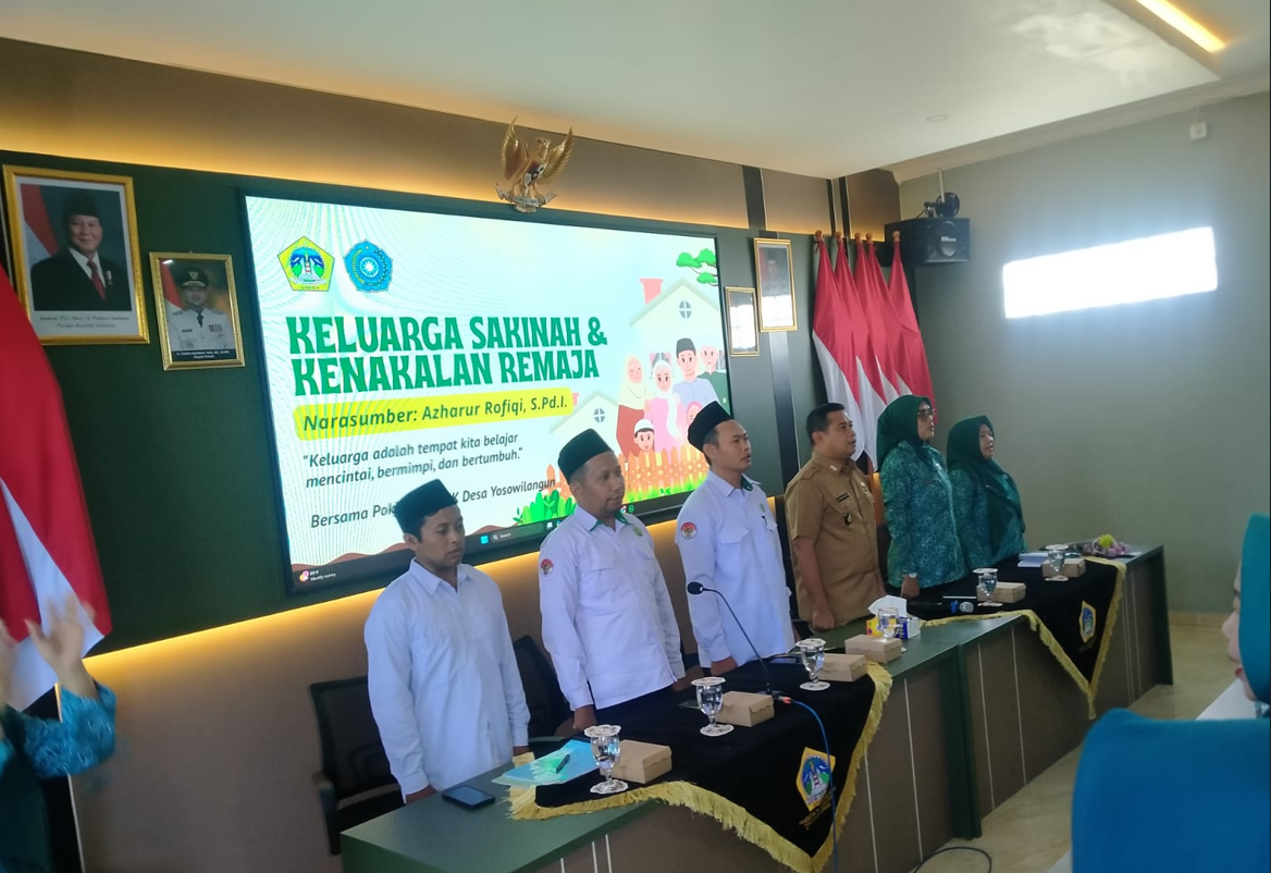 KUA MANYAR INTENSIFKAN BIMBINGAN KELUARGA SAKINAH GUNA TEKAN KENAKALAN REMAJA