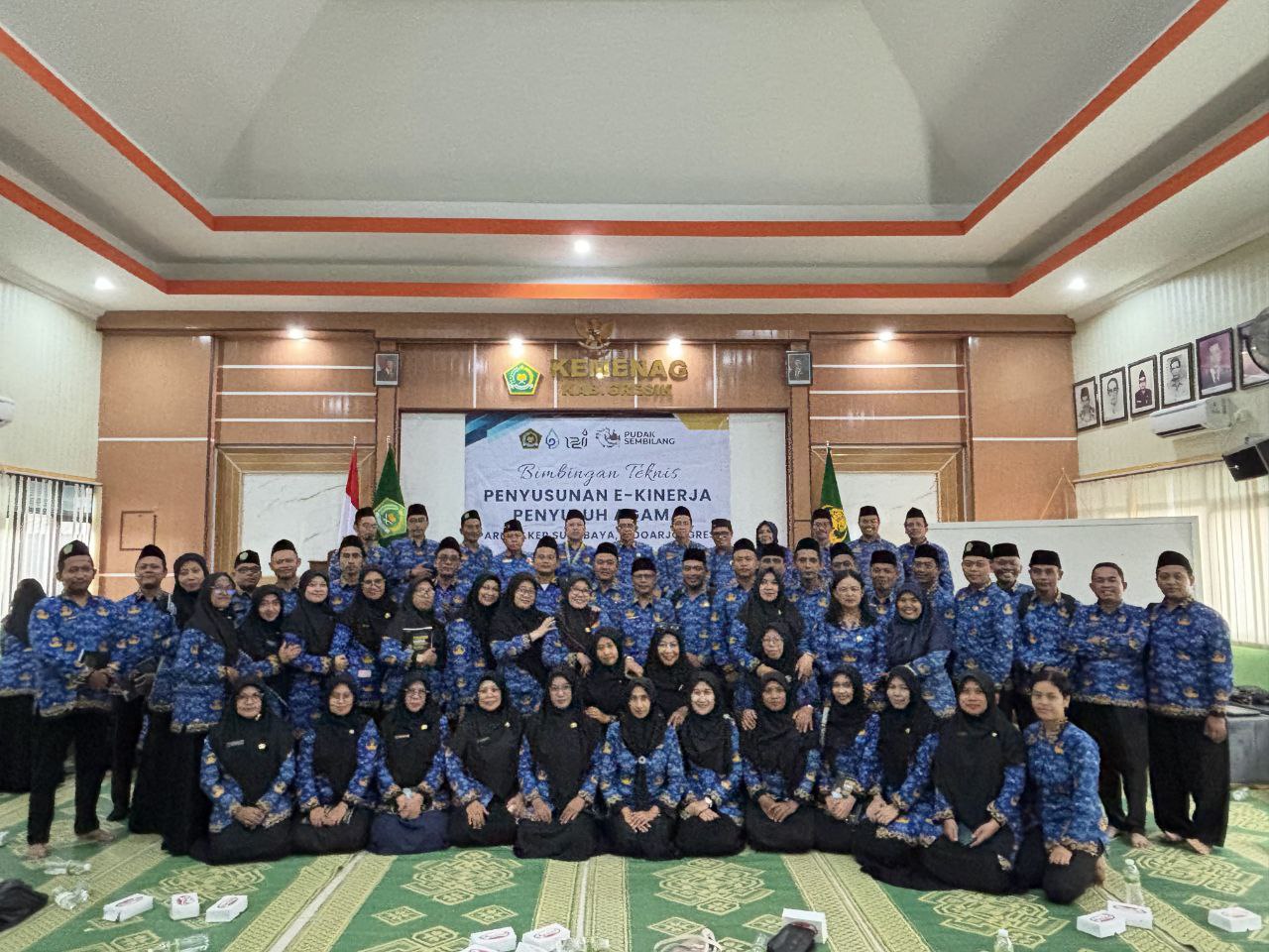 IPARI tiga Kabupaten (Gresik, Sidoarjo, Surabaya) Gelar Bimbingan Teknis, Perkuat Kinerja Penyuluh Agama Lewat Digital