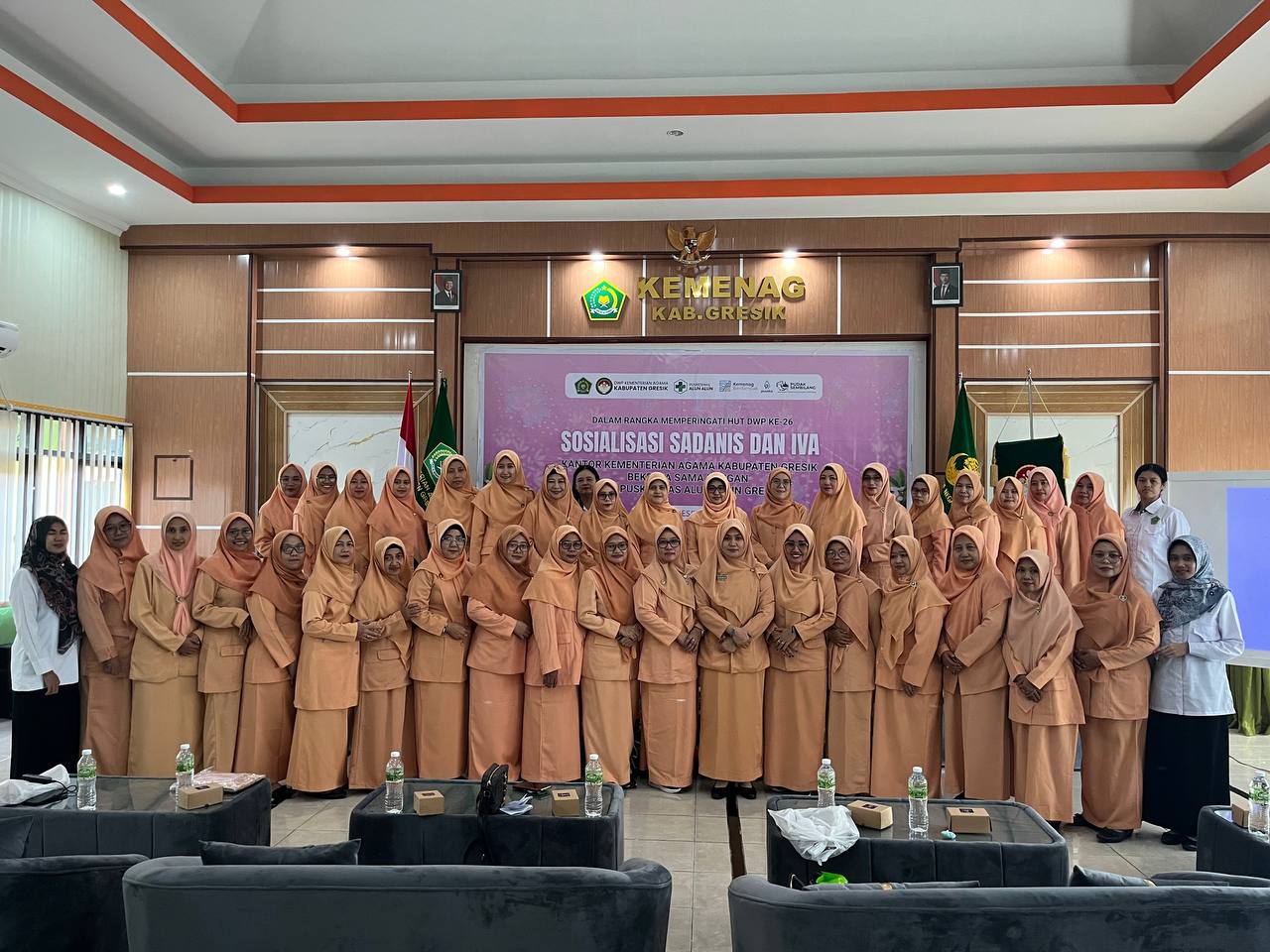 DWP Kemenag Gresik Gelar Sosialisasi SADANIS dan IVA: Langkah Nyata Pencegahan Kanker Payudara dan Serviks