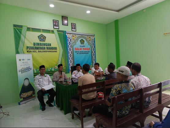 KUA Balongpanggang Gelar Assesment dan FGD Program Ekonomi Umat Bidang Pertanian
