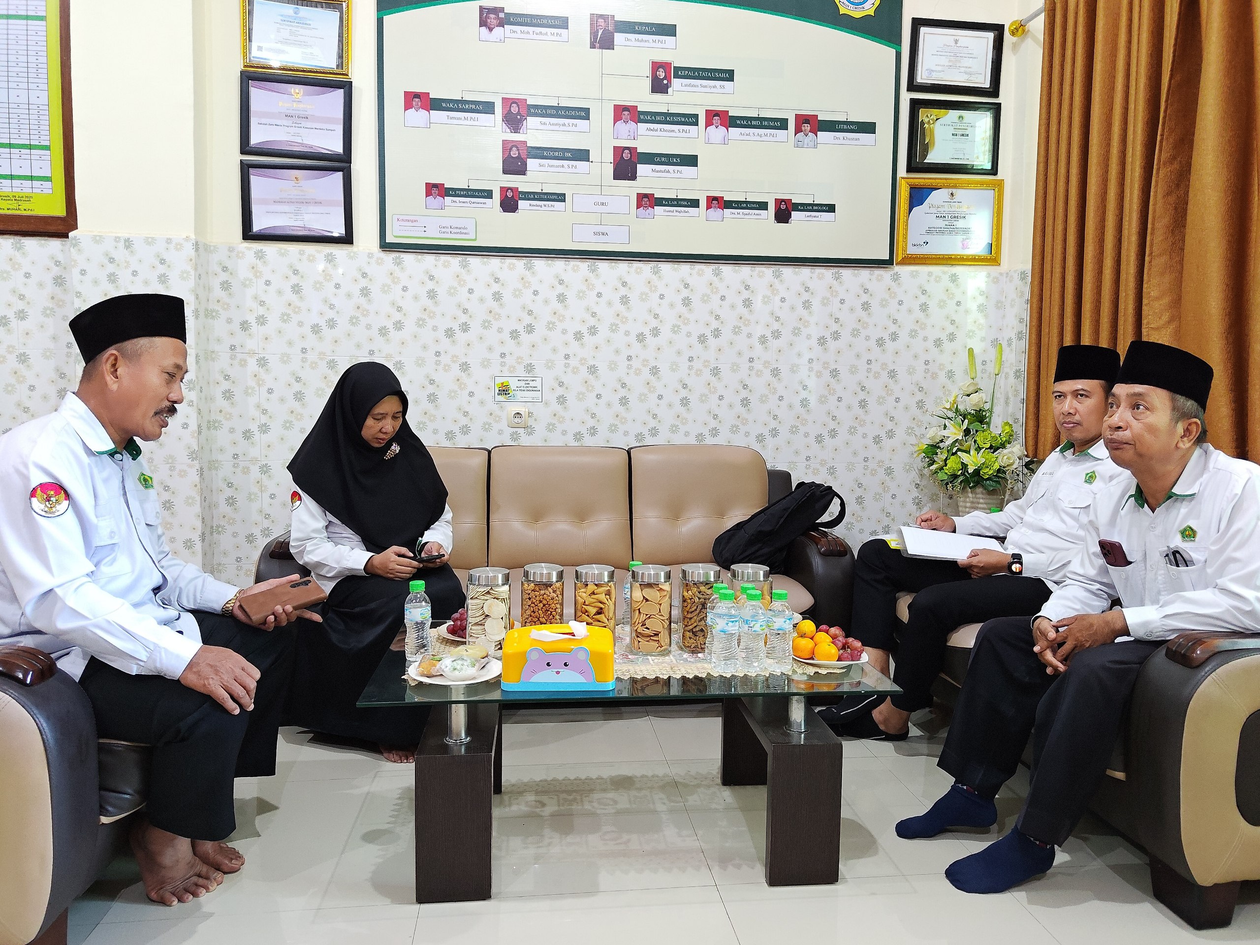 Kantor Kemenag Gresik Pastikan TKA Berjalan Optimal: Plt. Kakankemenag Gresik Monitoring TKA Jenjang MA Kabupaten Gresik 