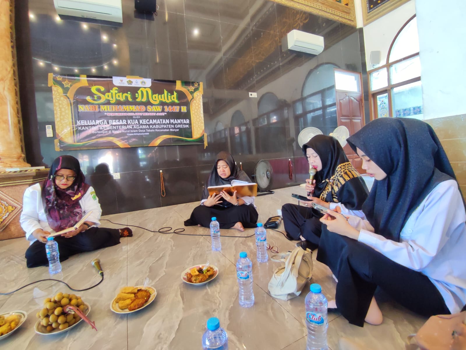 KUA Manyar Gelar Safari Maulid, Ajak Masyarakat Perkuat Kecintaan kepada Nabi Muhammad SAW