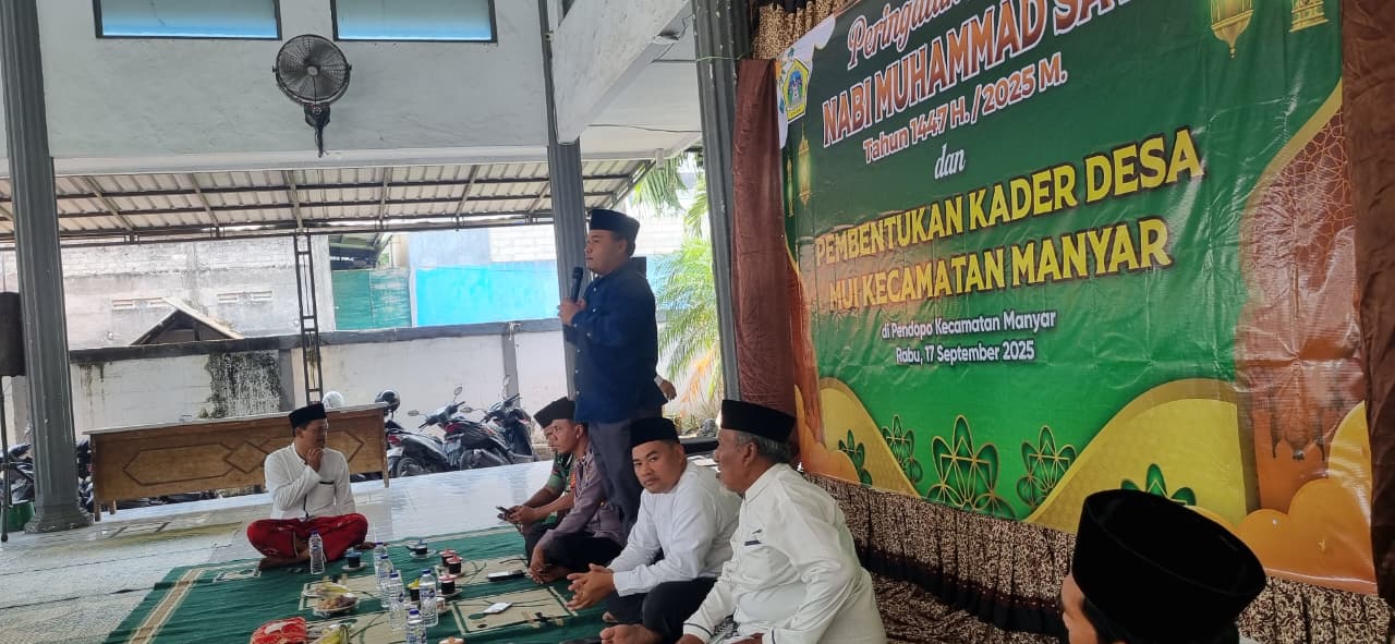 Penyuluh Agama KUA Manyar Dukung Pembentukan Kader Desa MUI untuk Masyarakat Agamis