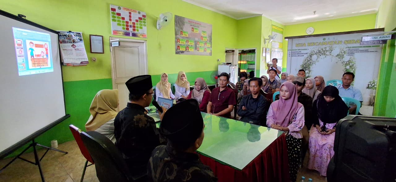 KUA Sidayu Gelar Bimbingan Perkawinan Catin dengan Metode Interaktif dan Edukatif